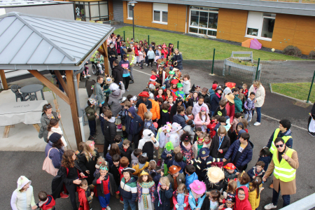 Le carnaval s'est invité au CHM de Plérin !